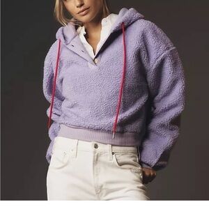 🤩NWT🤩Anthropologie Porridge Fleece Hoodie